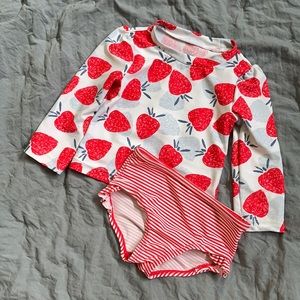 EUC baby girl swimsuit